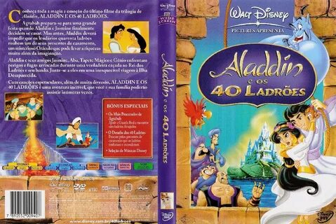 Capas De Filmes: Aladdin E Os 40 Ladrões (Pedido)
