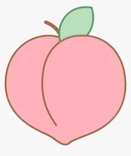 Peach Png Tumblr - Peach Kawaii Png, Transparent Png , Trans