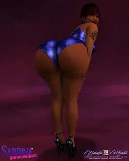 She's back as the newest Official Bootyful3DModels ™ Hall of Famer and