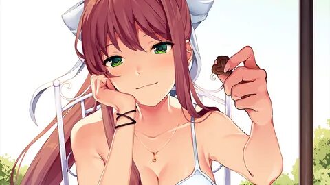 Media I made a quick and dirty edit of the new Monika image 