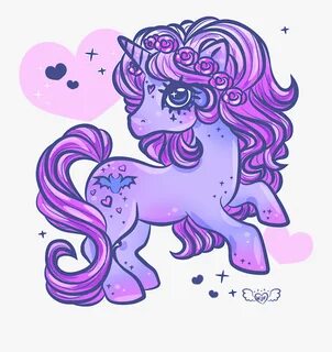 "my Little Pastel Goth Pony - Pastel Goth Pastel Unicorn , F