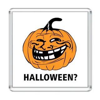 Магнит Trollface. Halloween? купить на Printdirect.ru 420464