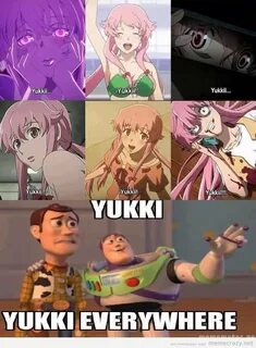 Mirai nikki memes Anime Amino