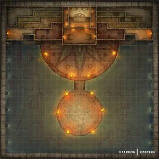 Couatl Temple DnD Battlemaps , #battlemaps #Couatl #DnD #gri