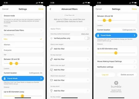 How To Set Bumble To Travel Mode : How To Turn Off Bumble Wh