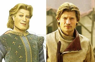 SERIOUSLY THOUGH, he is twins with Prince Charming from Shre