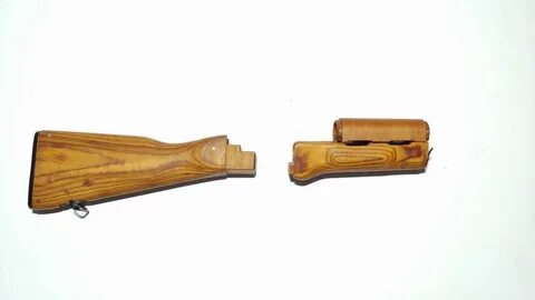 AK-47 Wood Stock Set Polish Laminate