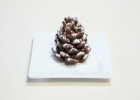 Quick and Easy Snowy Chocolate Pinecones Recipe