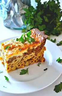 Pastichio- Greek Style Lasagna - First Home Love Life
