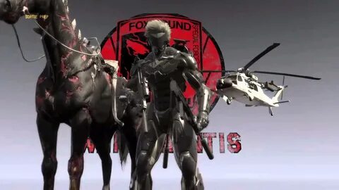 MGS 5 The Phantom Pain Golden Snake and Cyborg Raiden Outfit