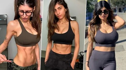 Mia Khalifa's XXX-Tremely Chiselled Abs and Athletic Body Ar