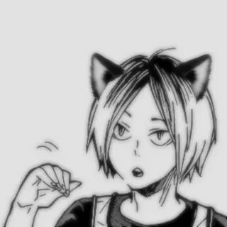 kenma kozume manga icon ⋆ Anime cat boy, Anime cat ears, Ani