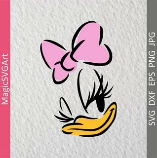 Daisy Duck svg dxf eps png jpg Etsy