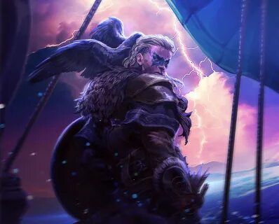 Viking Valhalla AC Art Wallpaper, HD Games 4K Wallpapers, Im