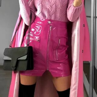 Kylie Hot Pink Mini Skirt Nymph & Co Pink mini skirt, Mini s