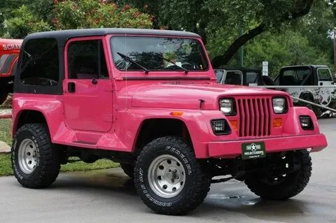 Select Jeeps Makes Dreams Come True Custom Barbie Pink Jeep 