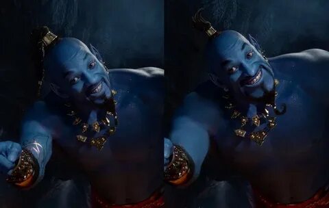 Talented Artist Makes Will Smith's Genie From ALADDIN Look M