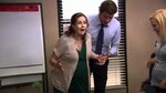 The Office US S08E08 Pregnant Belly - YouTube