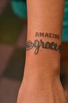 amazing grace tattoo Grace tattoos, Tattoos, Memorial tattoo