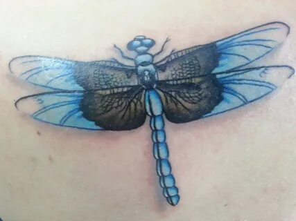 Teal Dragonfly Tattoos