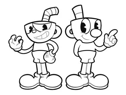Cuphead Coloring Pages - Coloring Pages For Kids And Adults