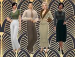 mmcc and lookbooks Sims 4 dresses, Sims 4 clothing, Sims 4 d