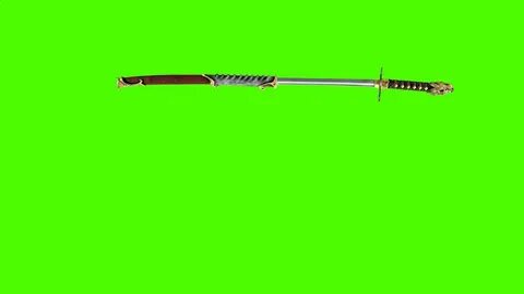 Samurai Sword - Green Screen Animation - YouTube