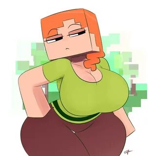 Minecraft boob meme