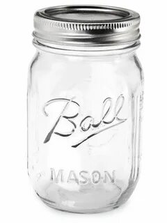 Buy Ball Regular Mouth Mason Jars with Lids and Bands, 16-Ou