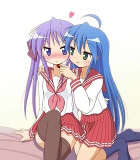 Hiiragi Kagami and Izumi Konata! (Lucky Star) Мир Аниме и Ка