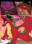 Blitzdrachin- Dragon lessons 2 porn comic