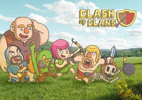 Clash of Clans on Behance