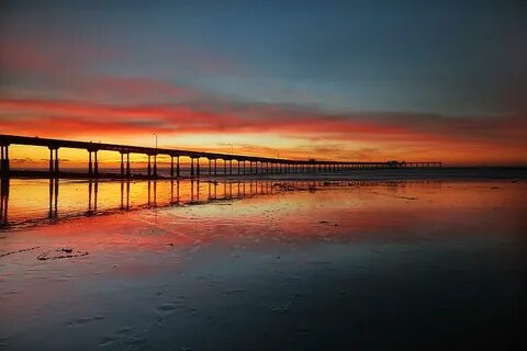Ocean Beach California Pier 3 Photograph by Larry Marshall P
