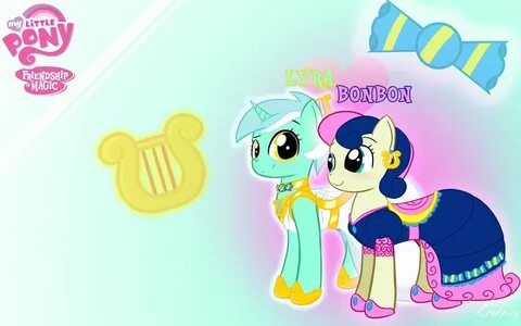 my little pony lyra bon bon 1680x1050 wallpaper High Quality