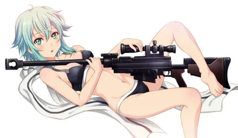 View and download this 1200x700 Sinon (GGO) image with 9 favorites, or brow...