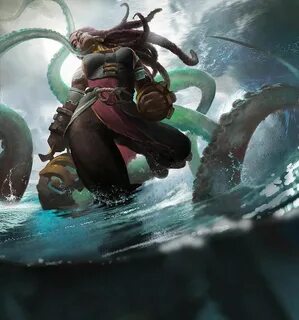 ArtSquare.io on Instagram: "Illaoi Fan-Art // by Xi Zhang #a