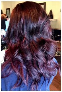 Red balayage Hair color images, Hair styles, Pretty hair col