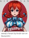 S AN K I R Wendy's Fanart by Kirubi-San on DeviantArt Wendys