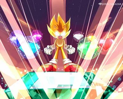 Super Sonic Fanart Sonic art, Sonic, Sonic fan art