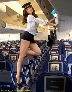 Aircraft Aircraft, Air Hostess, Flight Attendant, Aviation. 