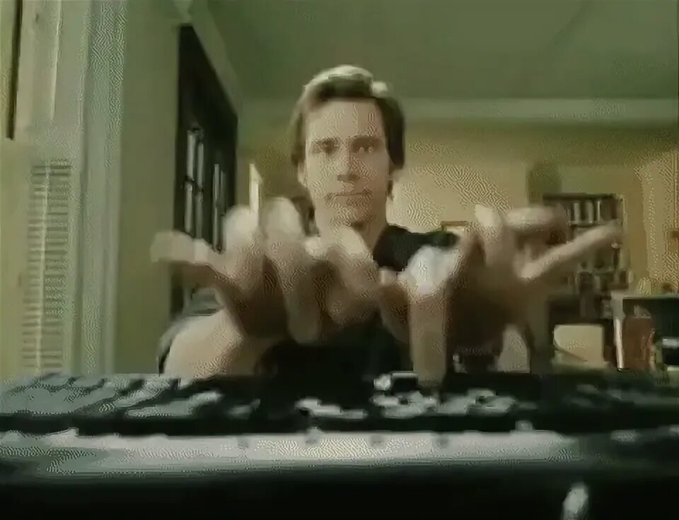 Final Bruce Almighty Typing GIF Gfycat