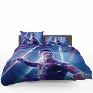 Tom Holland Peter Parker Spider Man Bedding Set (With images