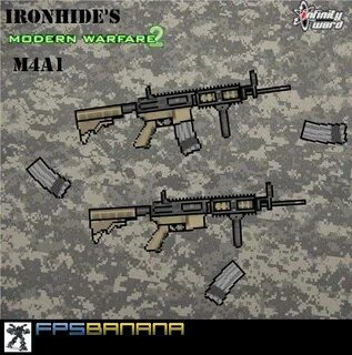 MW2 M4 CS2D Mods