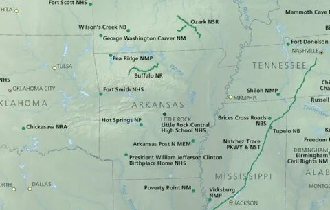 Arkansas National Parks