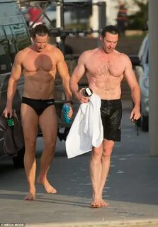 Hugh Jackman works out on Bondi Beach Daily Mail Online