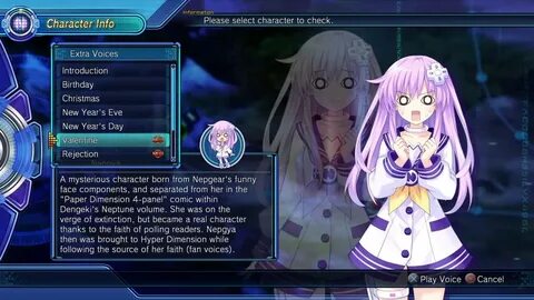 Megadimension Neptunia VII Nepgya' Bonus English Voices - Yo