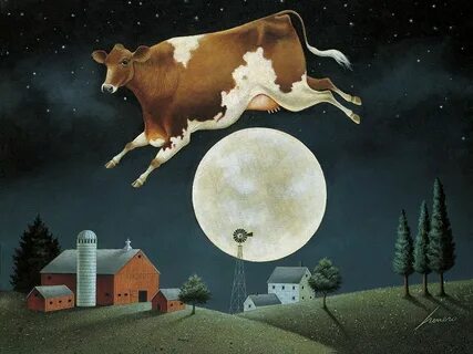 Cow Jumped Over The Moon Wallpapers - Wallpaper Cave