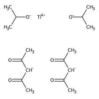 Titanium(diisopropoxide) bis(2,4-pentanedionate), 75% in iso