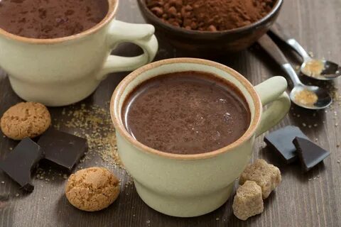 Горячий шоколад" или какао с геркулесом - Готовим сами