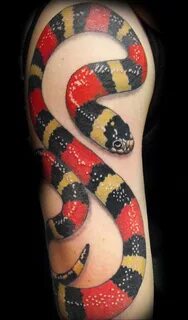 Тату в стиле реализм змея 02.01.2021 № 060 -snake tattoo rea